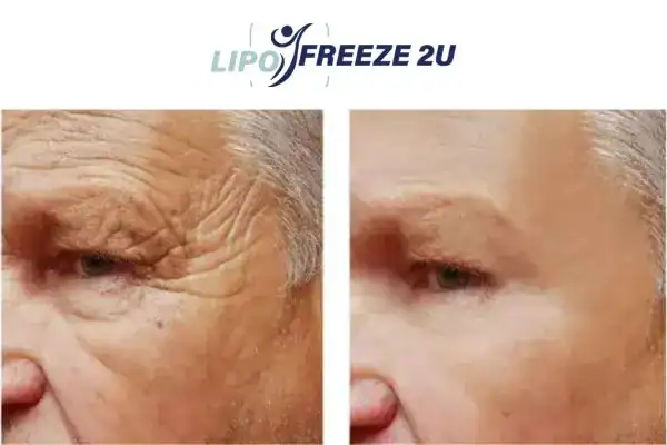 Mens before and after Morpheus 8 Tamworth results.