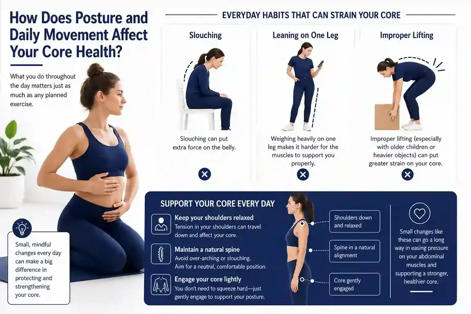 How Does Posture and Daily Movement Affect Your Core Health Tamworth?